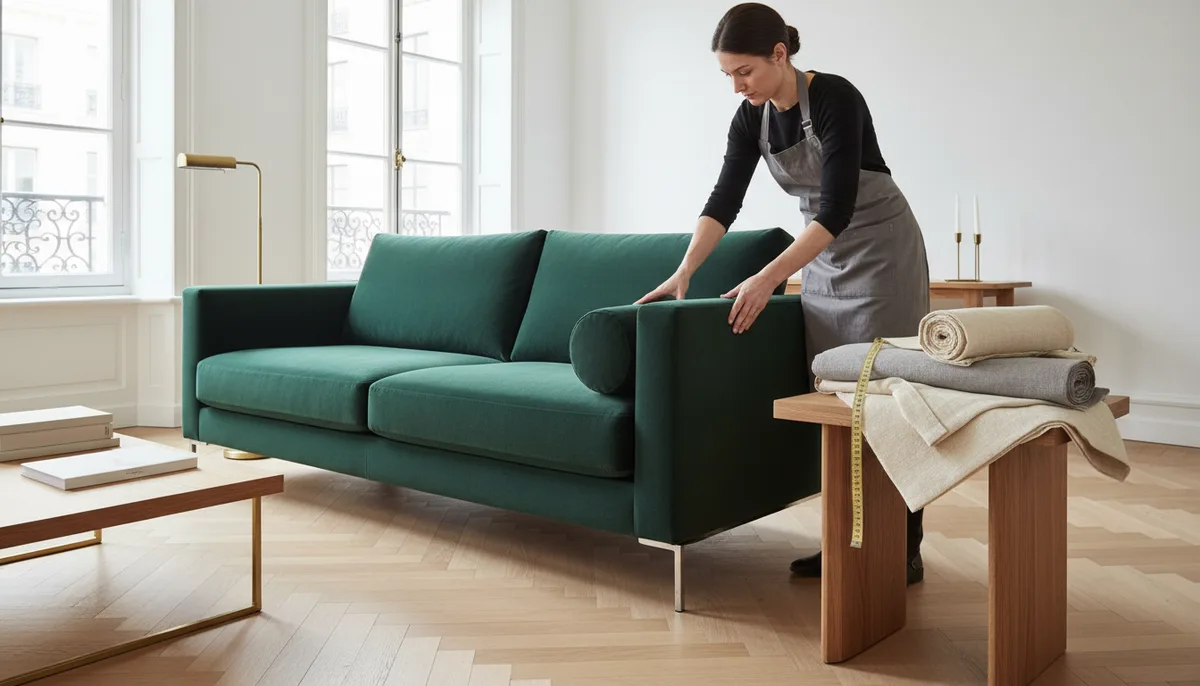 Housse de canapé sur mesure : prix, fabrication et conseils