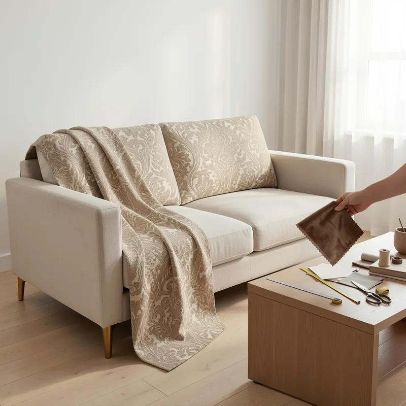 Comment faire une housse de canapé ? Étapes, tissus et coût en 2026